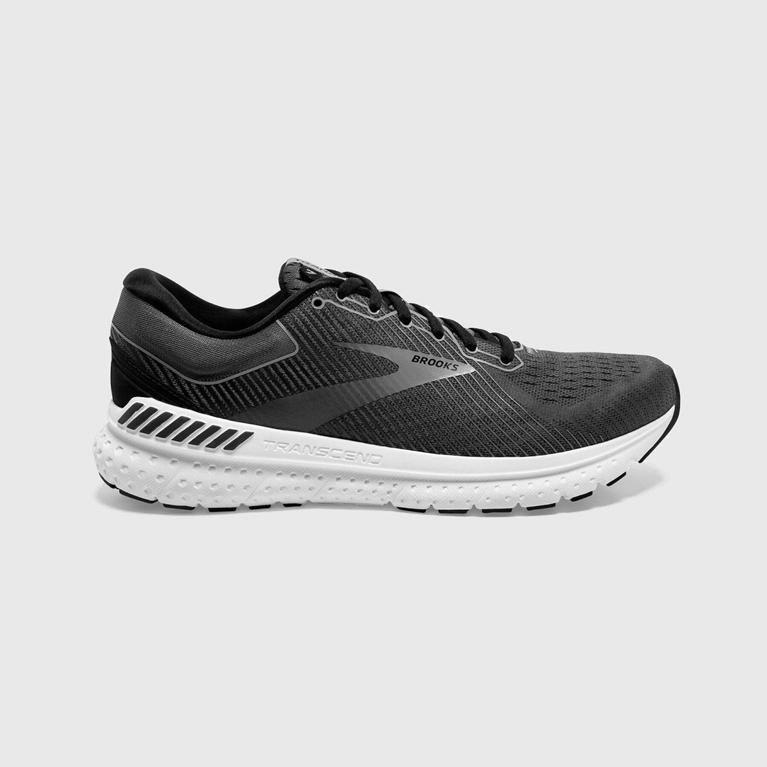 Pánske Brooks Transcend 7 - Cestná Bežecká Obuv - Siva (54273-RXTP)